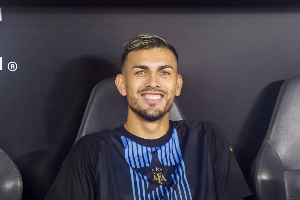 Leandro Paredes, en la Selección Argentina. (Imago)