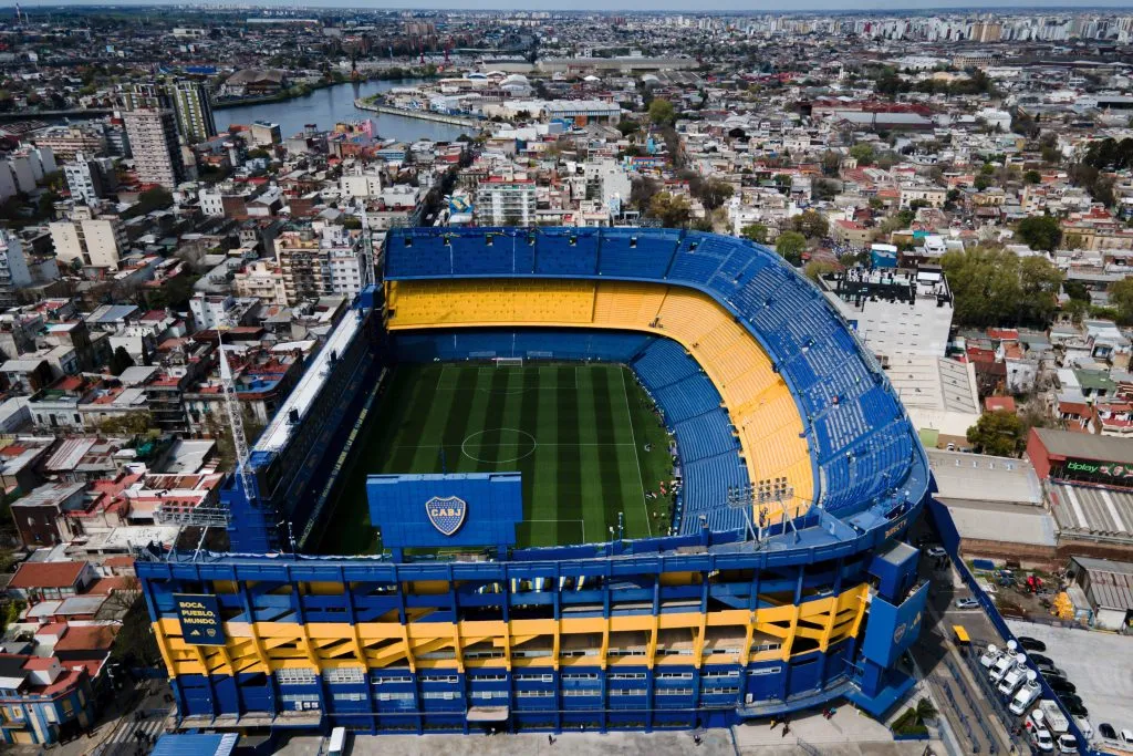 La Bombonera, elegida el mejor estadio del mundo. (Getty)