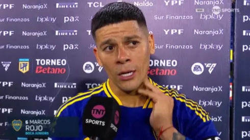 Marcos Rojo fue sincero al hablar del presente de Boca.