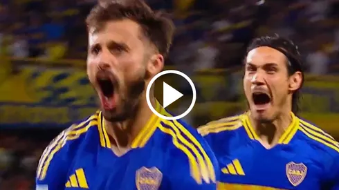 Saracchi marcó el 3 a 1 de Boca contra Godoy Cruz