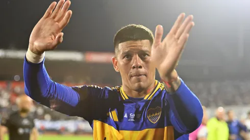 Marcos Rojo, en Boca.