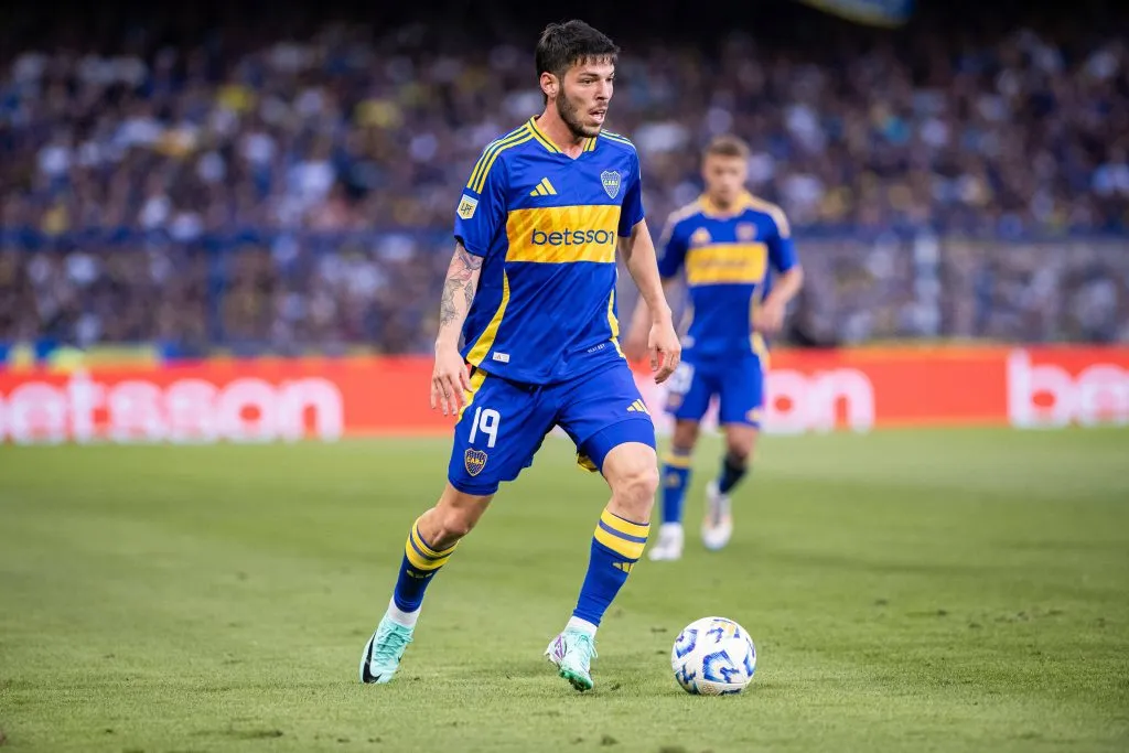 Agustín Martegani, en Boca. (IMAGO)