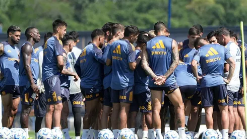 Con algunas dudas, el probable equipo de Boca para enfrentar a Godoy Cruz.