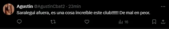 Los hinchas de Boca, sobre Saralegui.