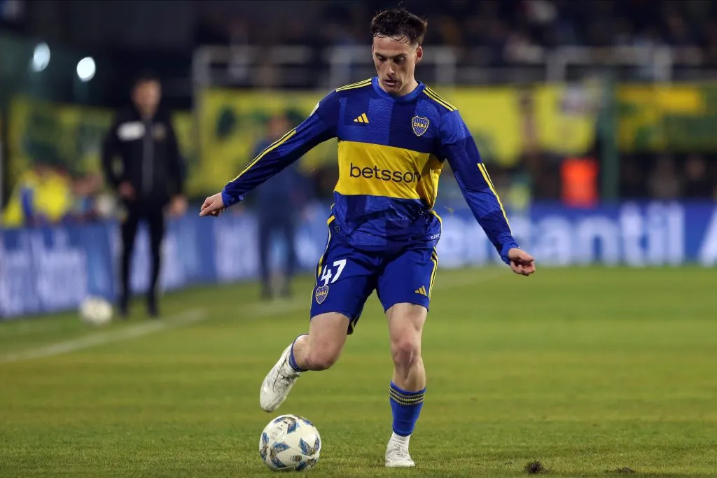 Jabes Saralegui en Boca (Getty Images)