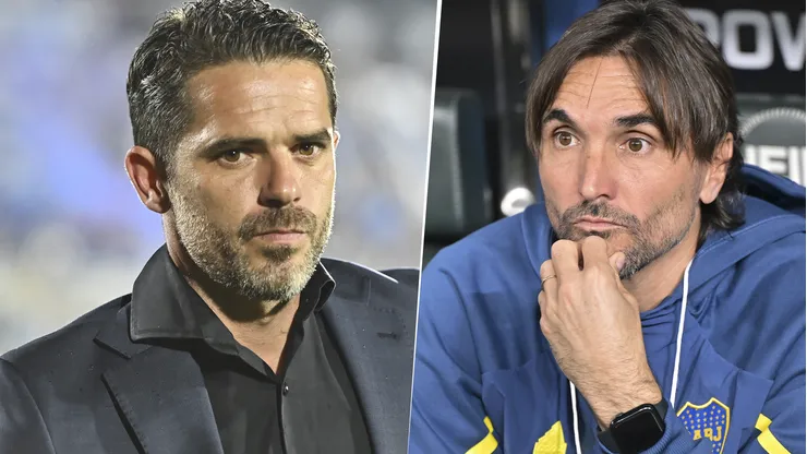 Fernando Gago y Diego Martínez