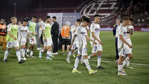 Miramón y Figal, los apuntados por los hinchas de Boca en la derrota ante Lanús