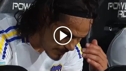 Cavani, enojado por el cambio.