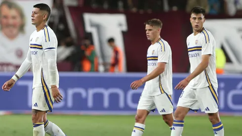 Los puntajes de Boca tras perder ante Lanús.
