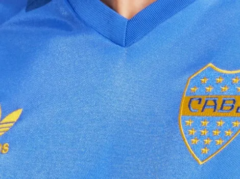 Se vende en Europa: así es la nueva camiseta retro de Boca