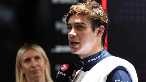 El llamativo comentario de la transmisión sobre los hinchas argentinos que fueron apoyar a Colapinto