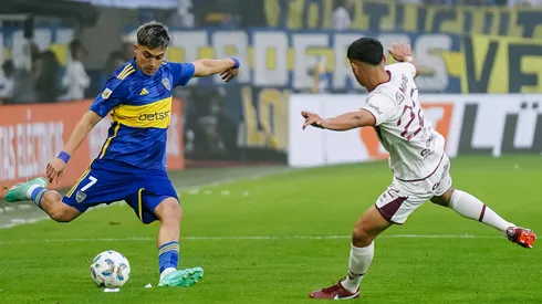 Boca vs. Lanús por la Liga Profesional 2024.