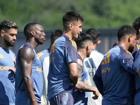 Los dos juveniles que sorprendieron a Gago en el entrenamiento de Boca