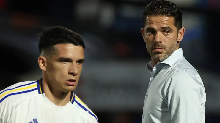 Fernando Gago, en Boca.