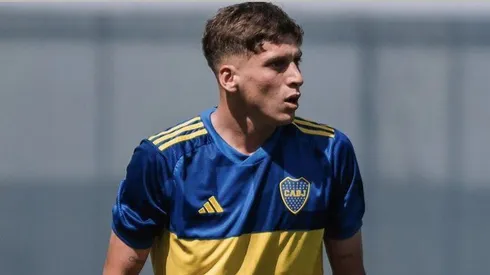 Dante González, juvenil de Boca