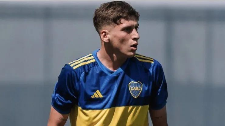 Dante González, juvenil de Boca