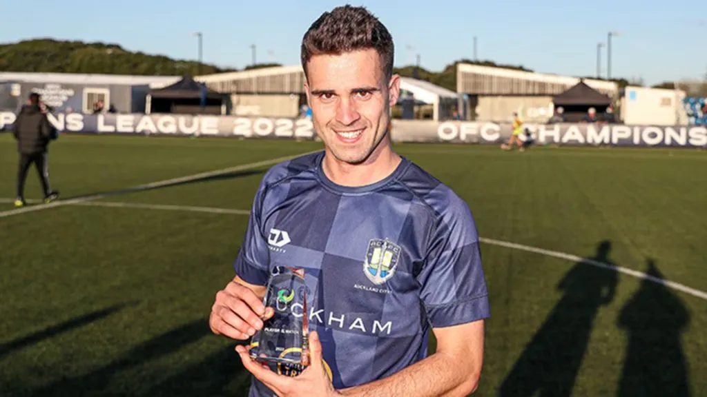 Gerard Arriaga, mediocampista del Auckland City FC. (Diario AS).