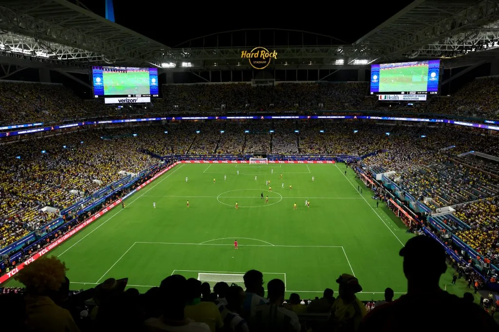 El estadio que alojará el Boca-Benfica. (Getty)