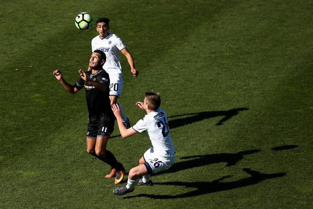 Mario Barcia es argentino y actualmente juega en Nueva Zelanda donde vistió la camiseta Auckland City. (Getty).