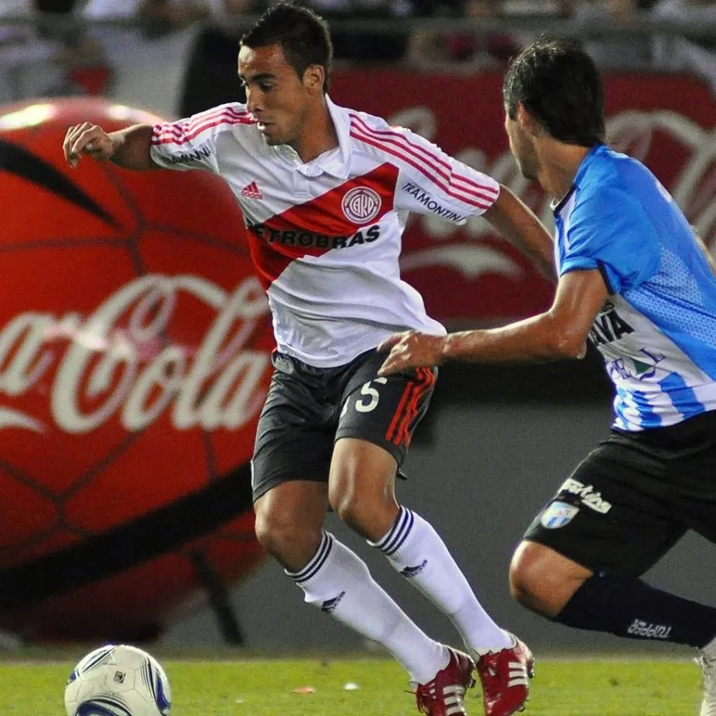 Facundo Affranchino, parte del plantel de River que descendió en 2011. (Instagram).