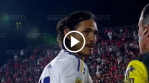 La voz del estadio mostró su bronca durante el encuentro ante el Xeneize.