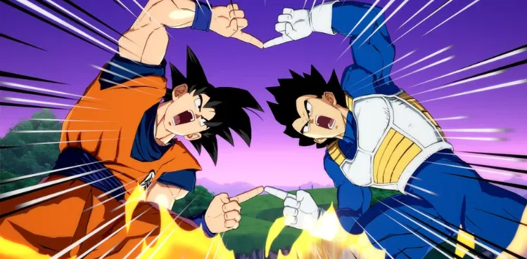 Zenón y Zeballos emularon una escena de Dragon Ball Z.