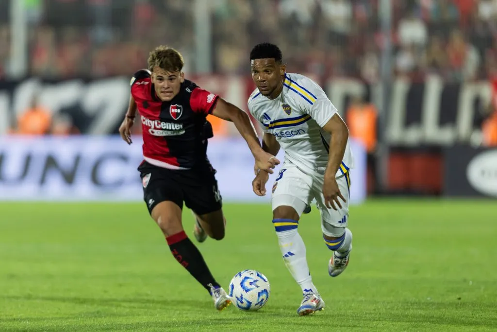 Frank Fabra en Boca vs. Newell´s (Getty Images)