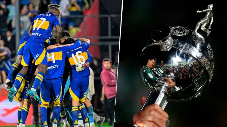 Boca está en la Copa Libertadores 2025.