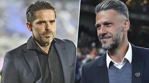 Fernando Gago y Martín Demichelis