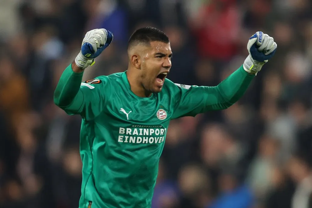 Walter Benítez en PSV (Getty Images)