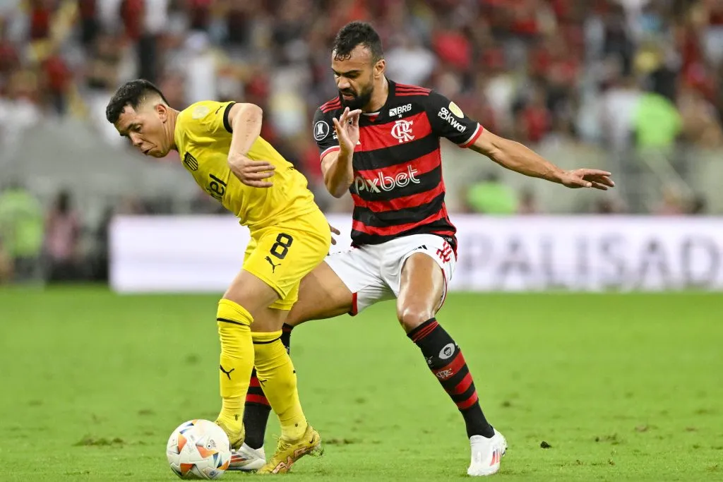 Leo Fernández, figura en el Peñarol que llegó a semis de la Copa Libertadores 2024. (Imago)