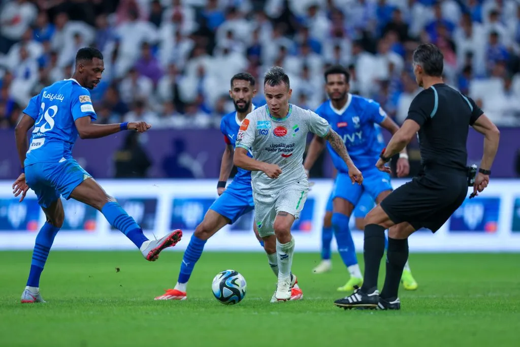 Lucas Zelarayán en Al Fateh (Getty Images)