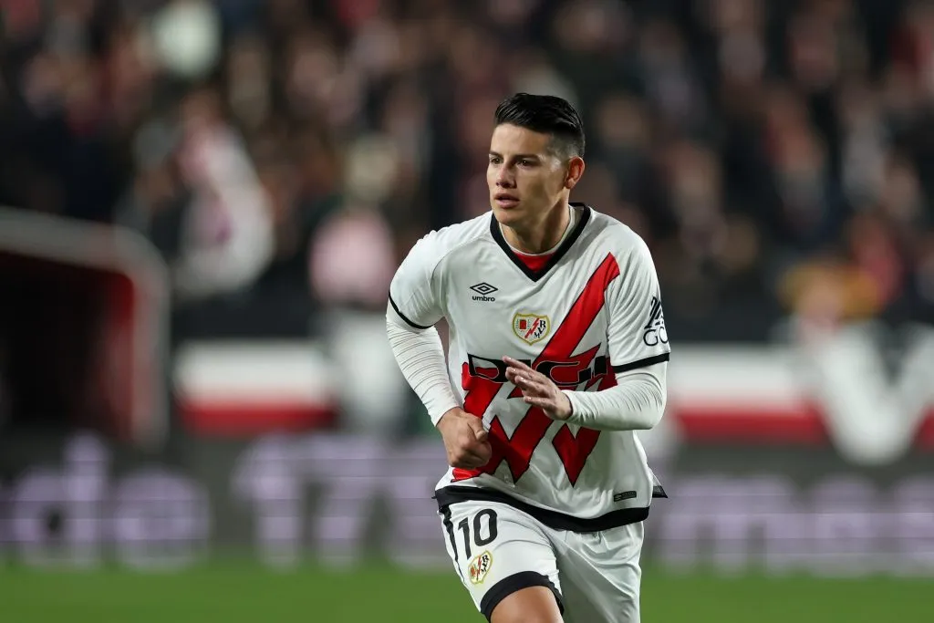 James Rodríguez en Rayo Vallecano (Getty Images)