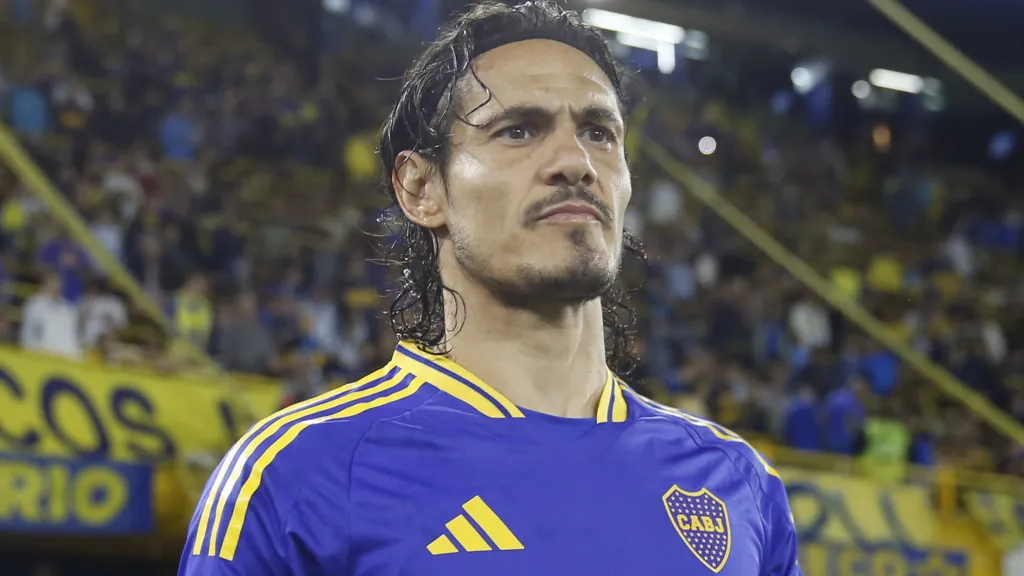 Edinson Cavani en Boca