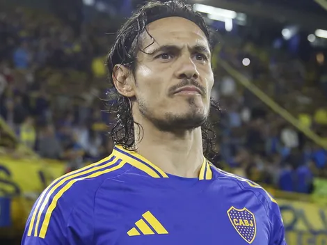 Por qué no juega Cavani en Boca vs. Independiente por la Liga Profesional 2024