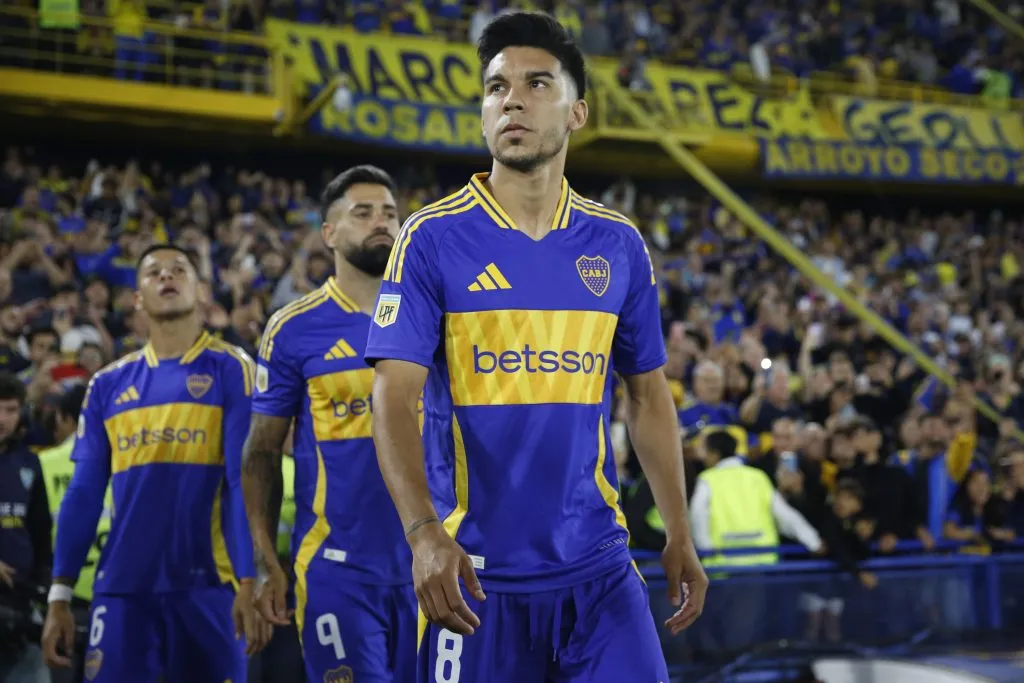 Pol Fernández en Boca (Getty Images)