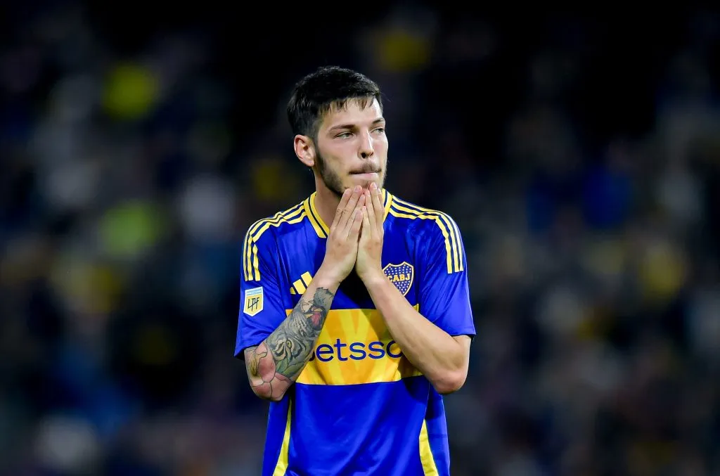 Agustín Martegani en Boca (Getty Images)