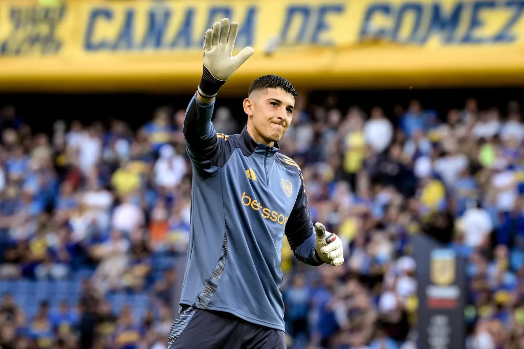 Leandro Brey en Boca (Getty Images)