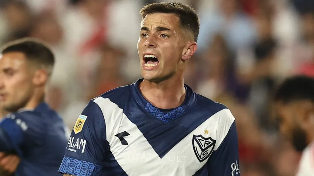 Valentín Gómez, defensor de Vélez