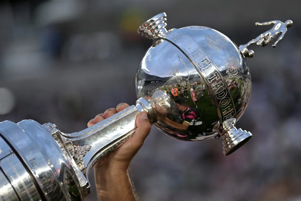 El trofeo de la Copa Libertadores. (GETTY)