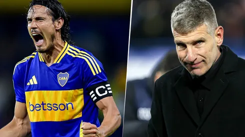 El Titán habló sobre el presente de Cavani en Boca.