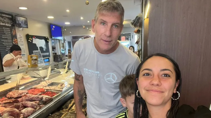 Martín Palermo protagonizó un momento viral en redes.