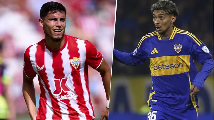 La postura de Cristian sobre el posible trueque por Robertone entre Boca y Almería