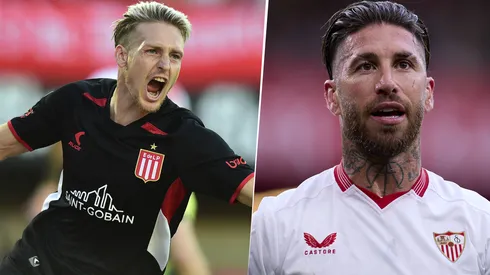 Santiago Ascacibar y Sergio Ramos