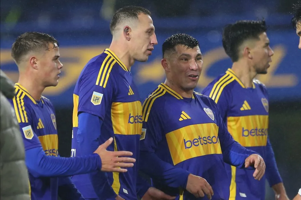 Gary Medel, más fuera que adentro de Boca. (Getty)