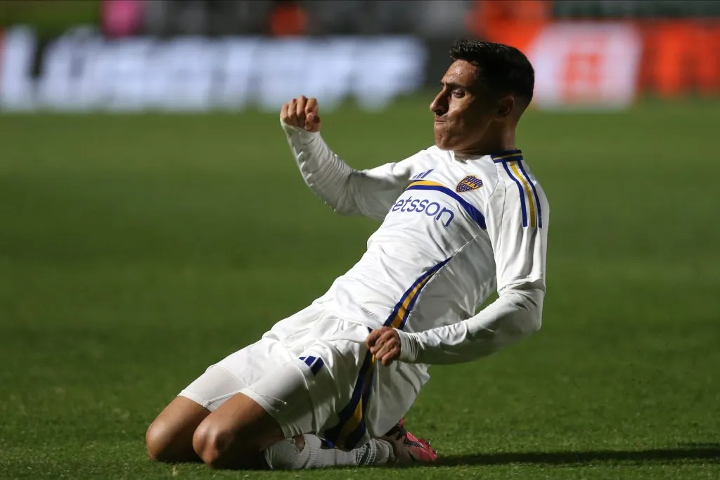 Miguel Merentiel, en Boca. (Getty)