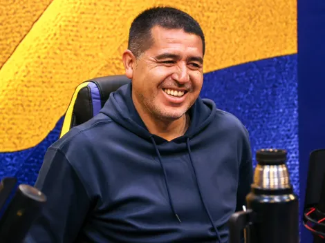 El defensor central que le gusta a Riquelme apareció con un buzo de Boca