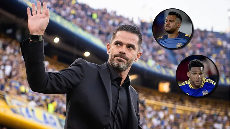 La postura de Gago con Fabra y Romero en Boca