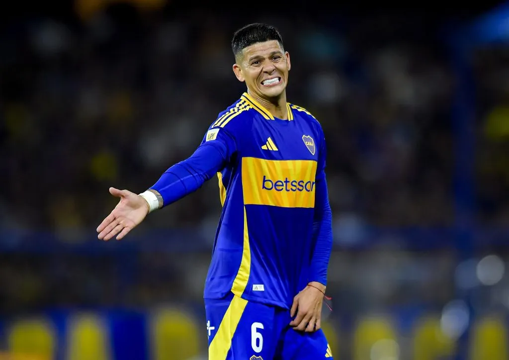 Marcos Rojo en Boca (Getty Images)