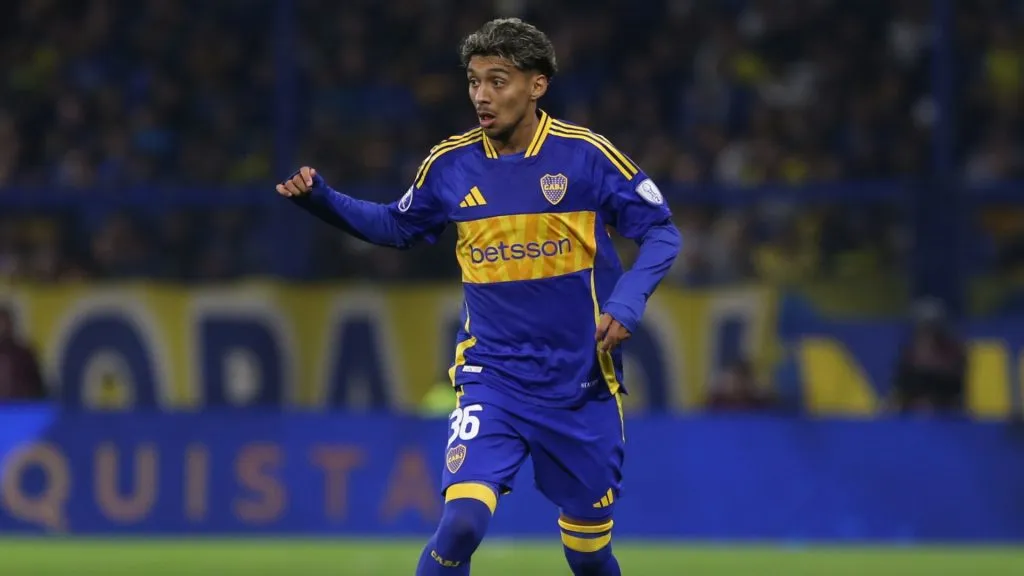 Cristian Medina no juega en Boca hace varios partidos. (Getty)